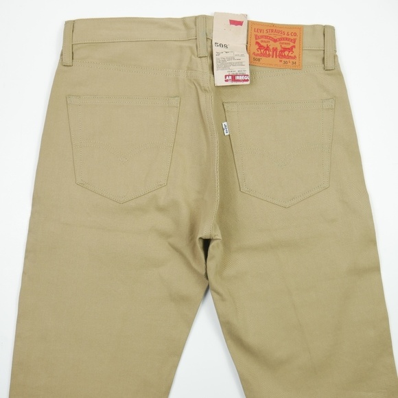 Levis 508 Regular Fit Taper Leg Colorblock Jeans - Picture 5 of 8